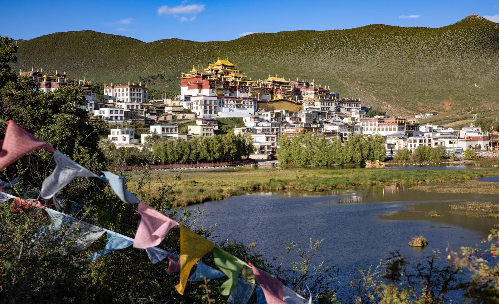Songzanlin Monastery near Shangri-La in Yunnan